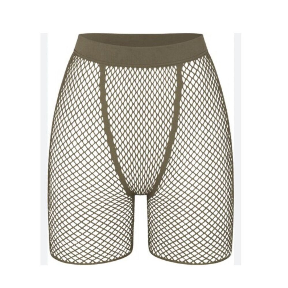 Skims Fits Everybody Army Warp Knit Short Style AP-SHO-2064 Size XXS.S
